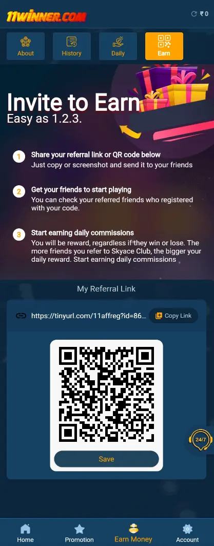 11winner APK for Android