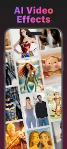 Text to video generator in WonderSnap premium MOD APK