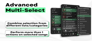 Musicolet multiple queue feature