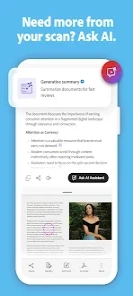 Adobe Scan AI PDF Scanner, OCR Screenshot 6