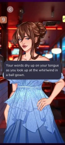 MeChat app home screen with character profiles